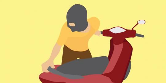 podiumnews.com-Tiga Remaja Maling Motor Buat Foya-foya 